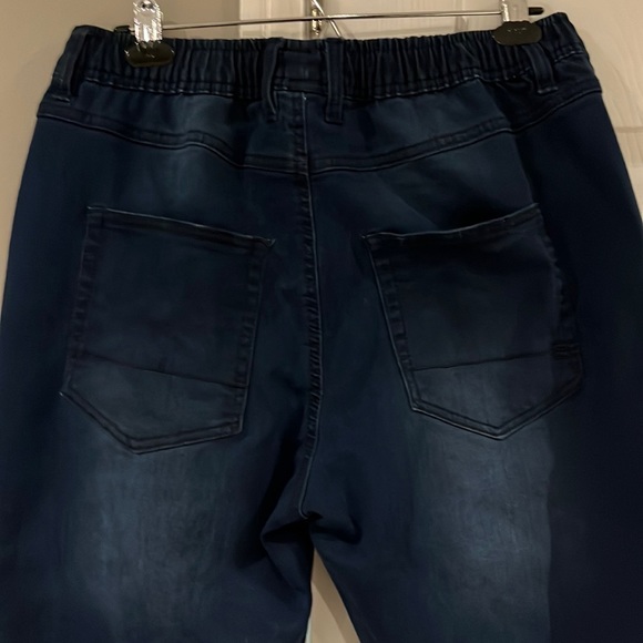 Men’s blue jogger jeans - Picture 6 of 12